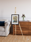 Saline Patterns, Dasht-e Kevir Framed & Mounted Print
