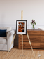 Striped Coast, Eyjafjörður Framed & Mounted Print