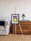 Lake Lines, Lake Amadeus Framed & Mounted Print