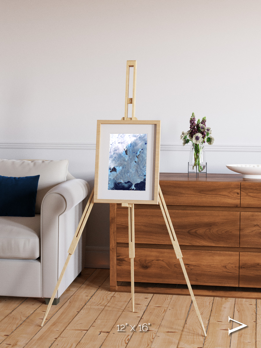 Waterways, Greenland Coast Framed & Mounted Print