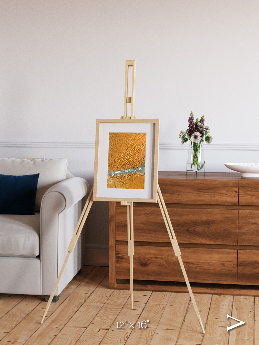 Sands in Motion, Namib Desert Framed & Mounted Print