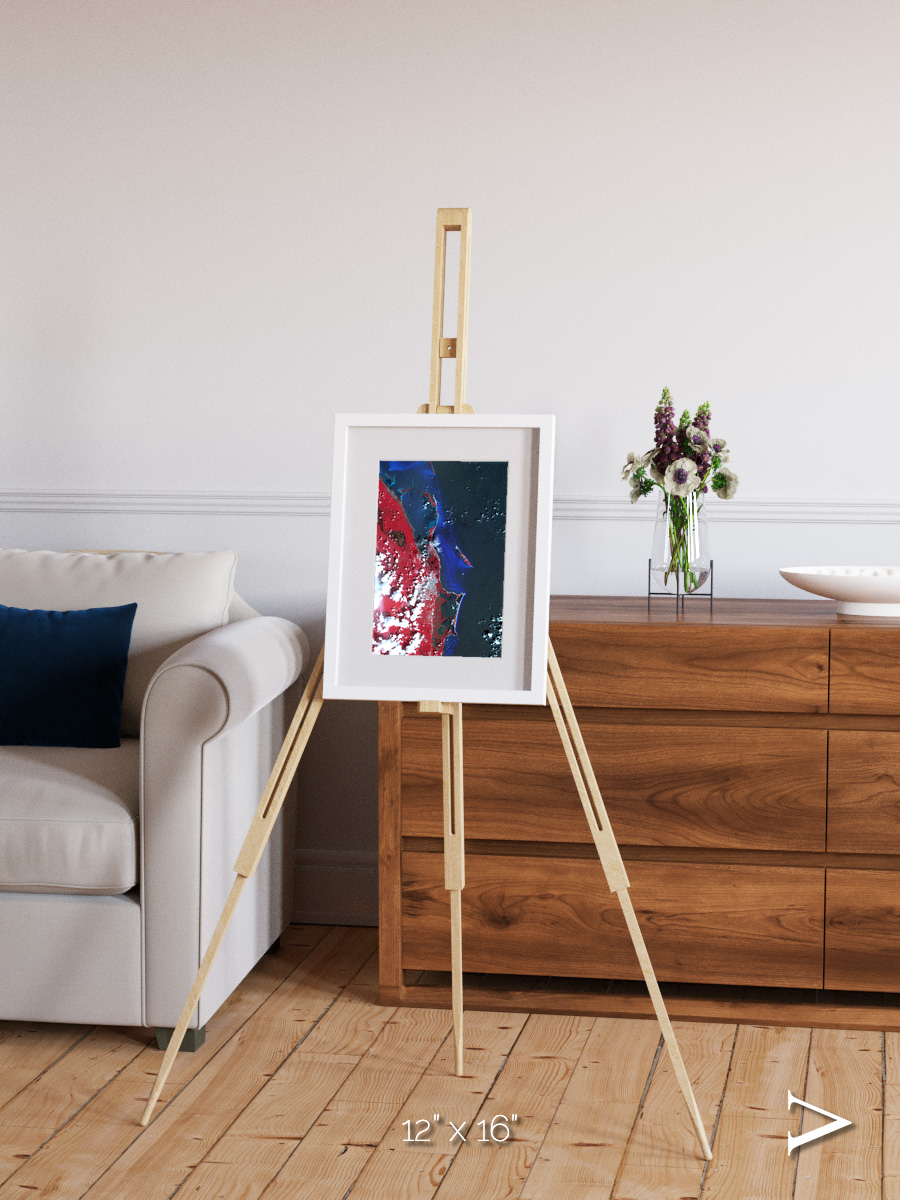 Living Edge, Cancun Framed & Mounted Print