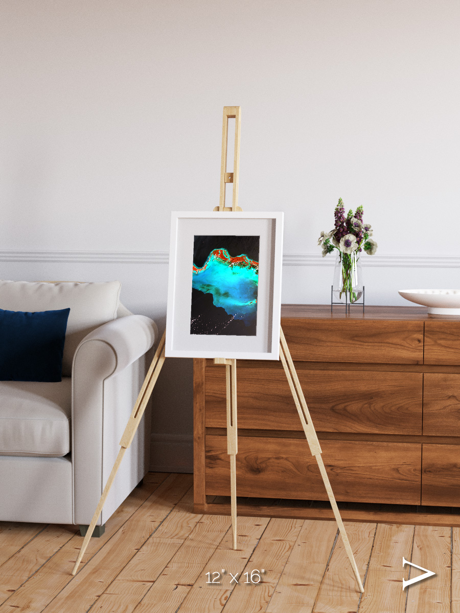 Arctic Outpost, Caribbean Luxury Framed & Mounted Print