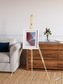 Wind Signatures, Empty Quarter Framed & Mounted Print