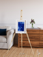 Wind Signatures, Ice Stars Framed & Mounted Print