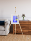 Islands in Snow, High Arctic Framed & Mounted Print