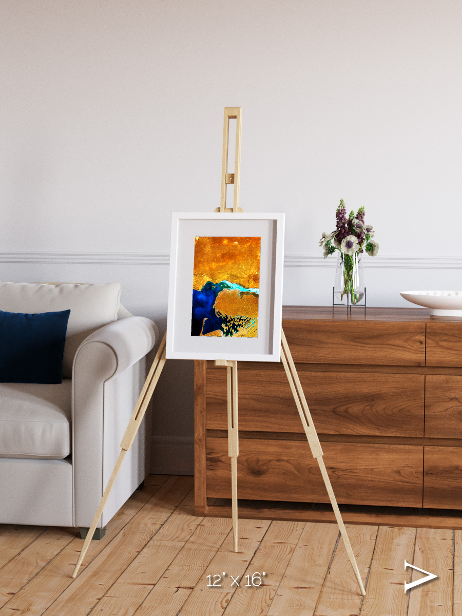 Coastal Phantom, Dardzha Peninsula Framed & Mounted Print