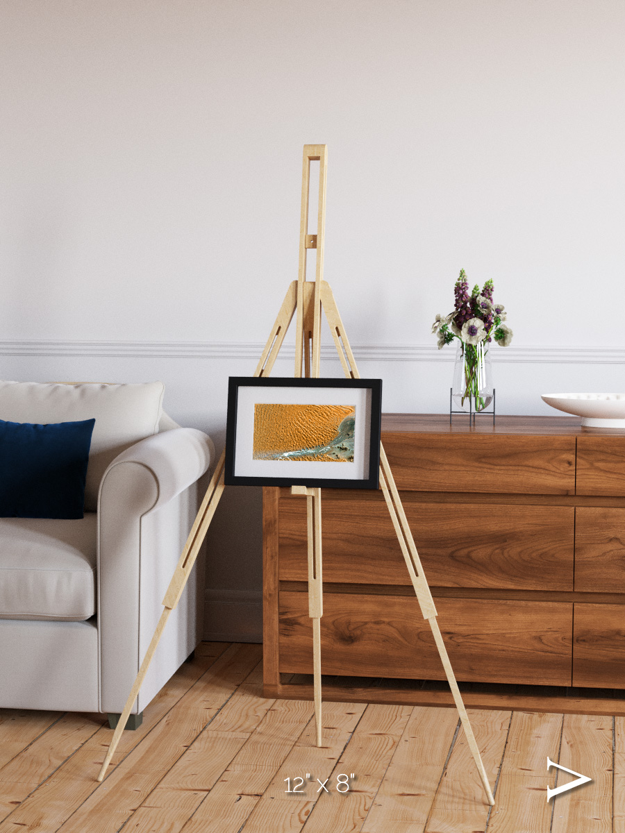 Sands in Motion, Namib Desert Framed & Mounted Print