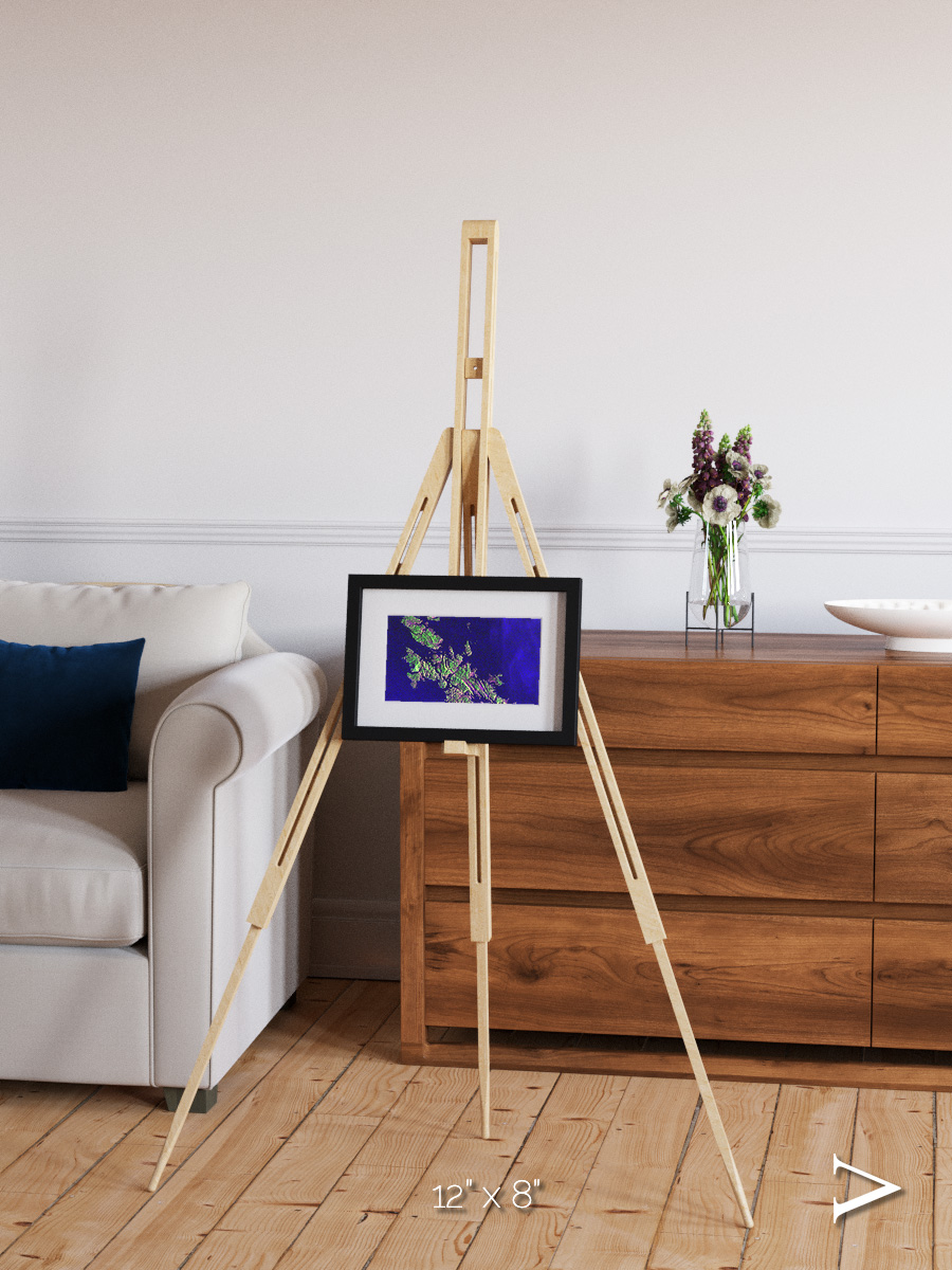 Remote Shores, Shetland Islands Framed & Mounted Print