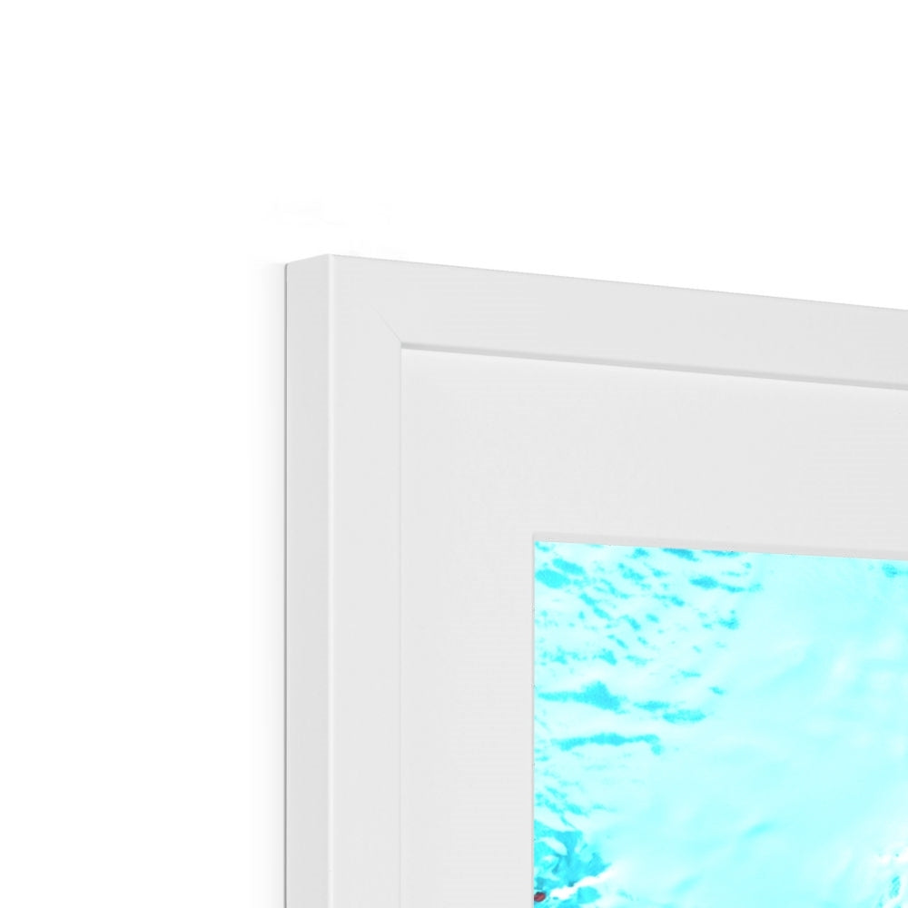Polar Flow, Vatnajokull Glacier Ice Cap Framed & Mounted Print