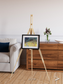 Crimson Veins, Atlas Mountains Framed & Mounted Print