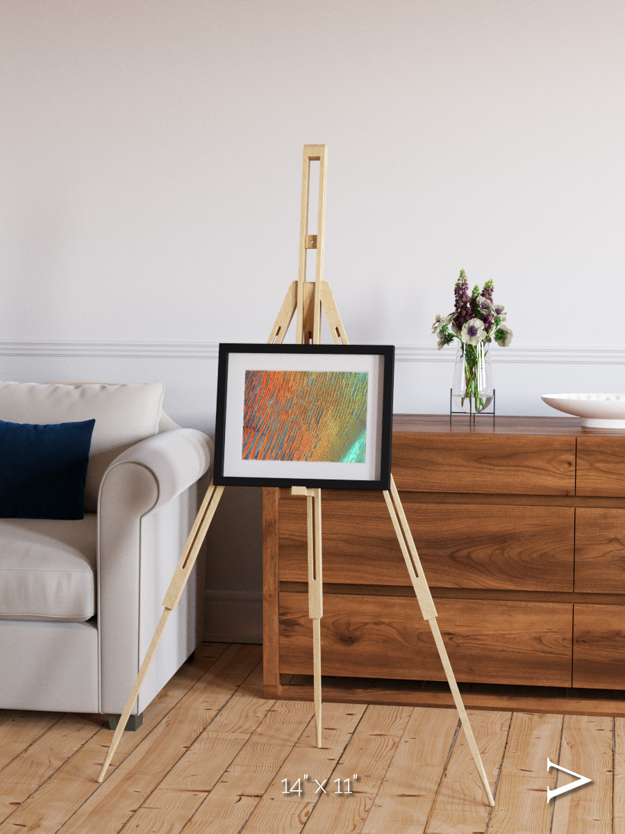 Windwritten Sands, Erg Chech Framed & Mounted Print
