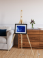 Wind Signatures, Ice Stars Framed & Mounted Print