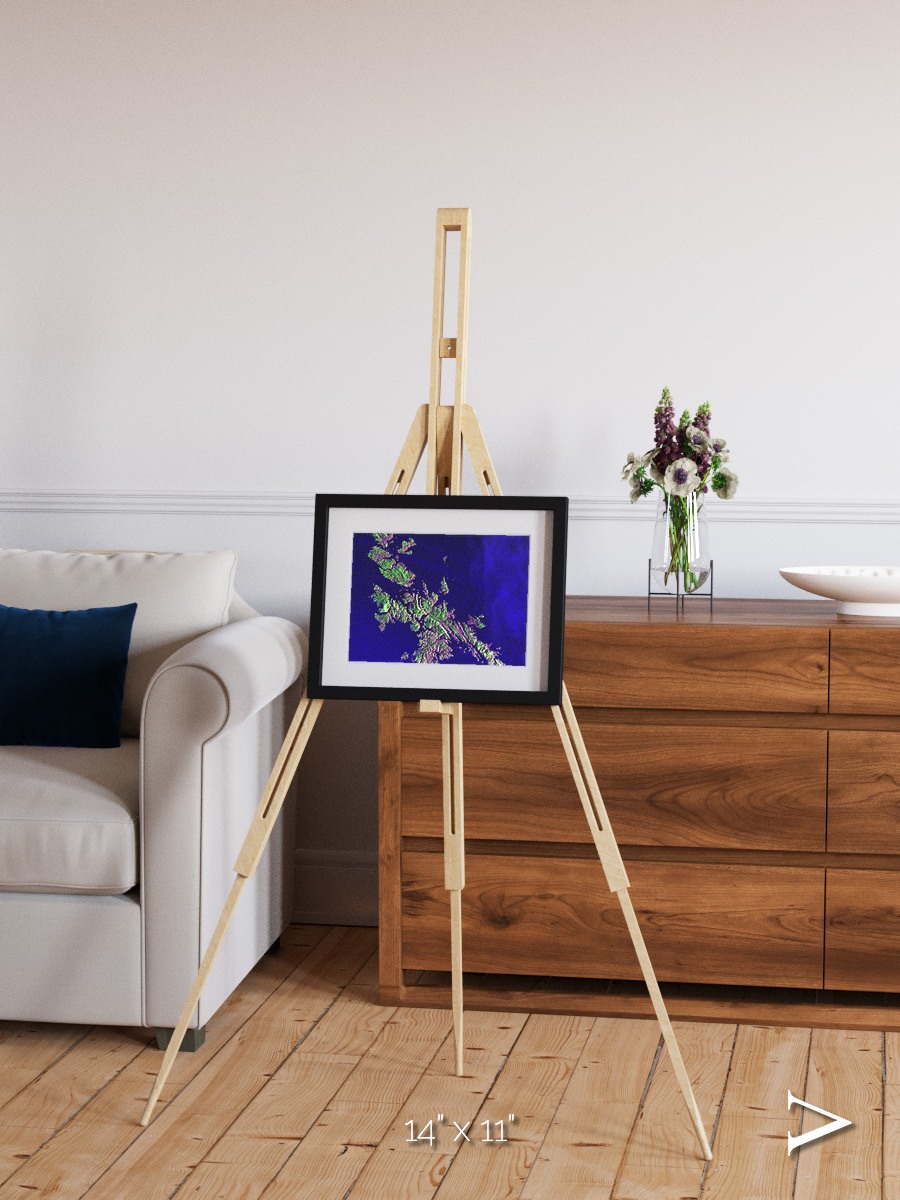 Remote Shores, Shetland Islands Framed & Mounted Print