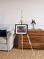 Geologic Tapestry, Asharah Fault Zone Framed & Mounted Print