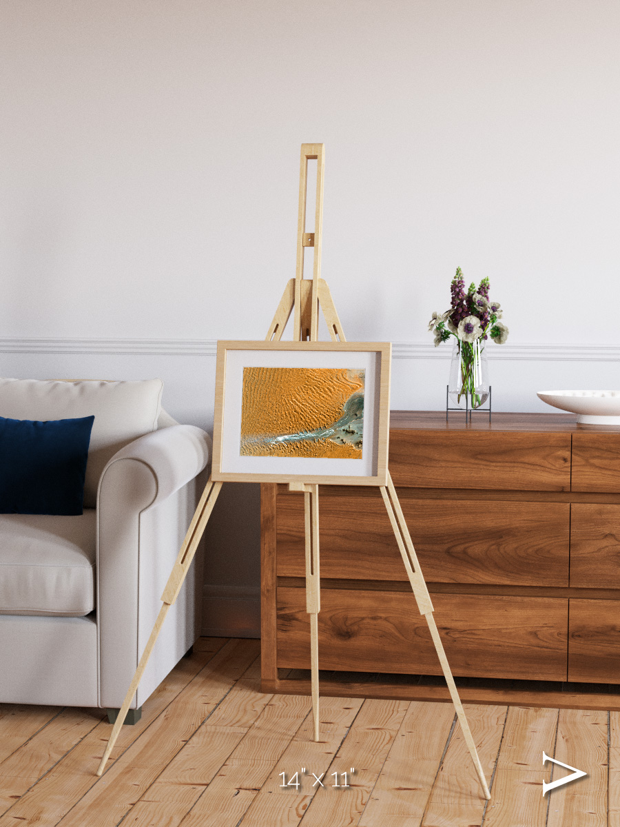Sands in Motion, Namib Desert Framed & Mounted Print