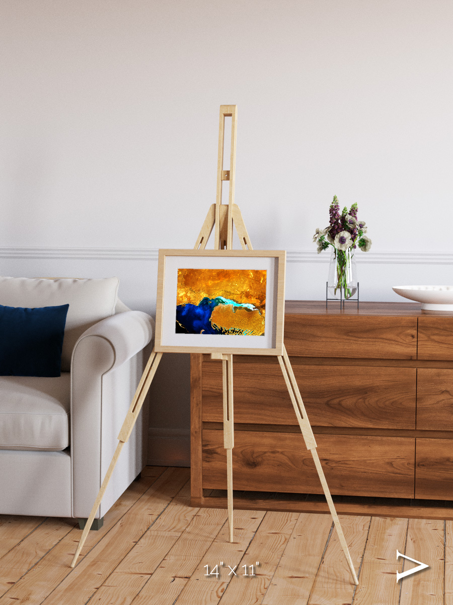 Coastal Phantom, Dardzha Peninsula Framed & Mounted Print