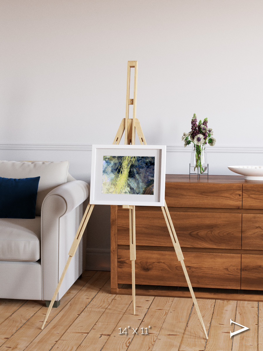 Shifting Sands, Algerian Abstract Framed & Mounted Print