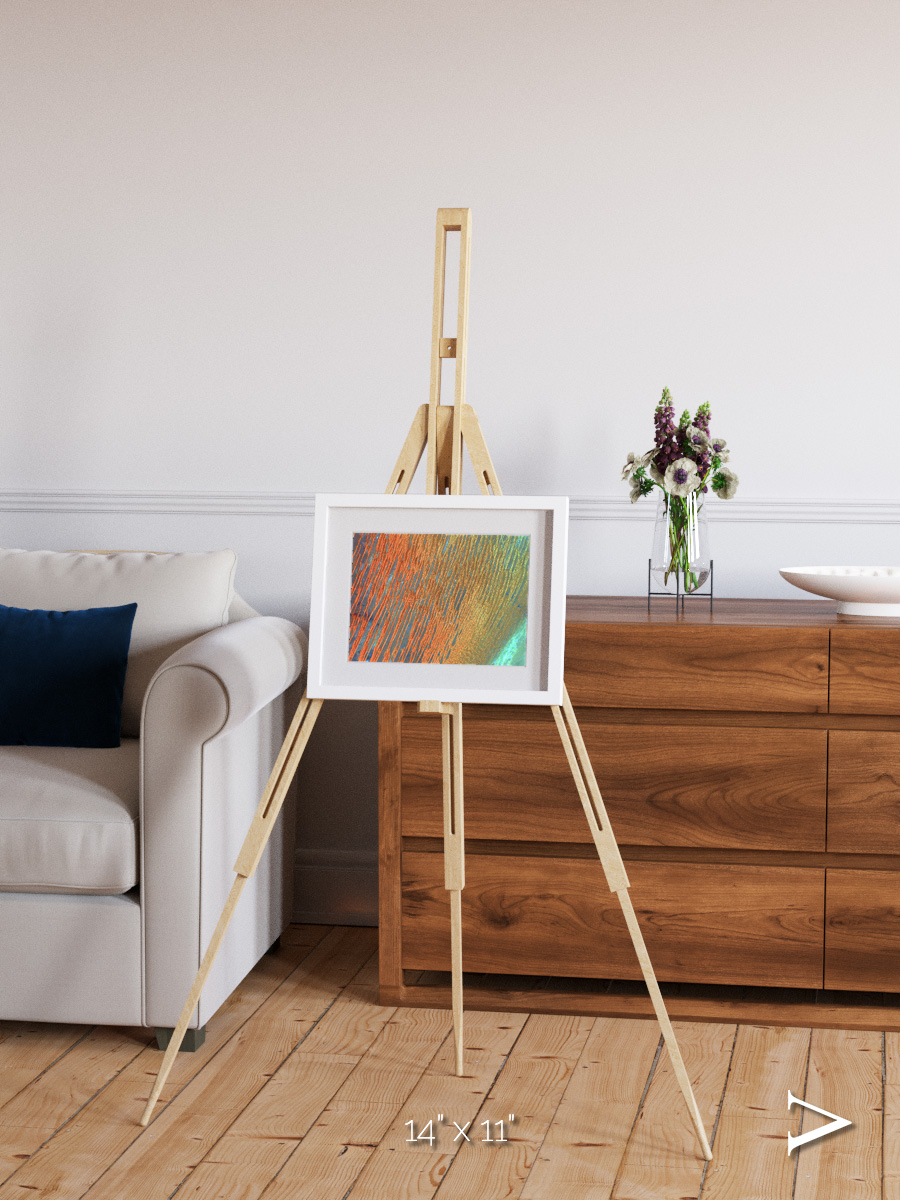 Windwritten Sands, Erg Chech Framed & Mounted Print