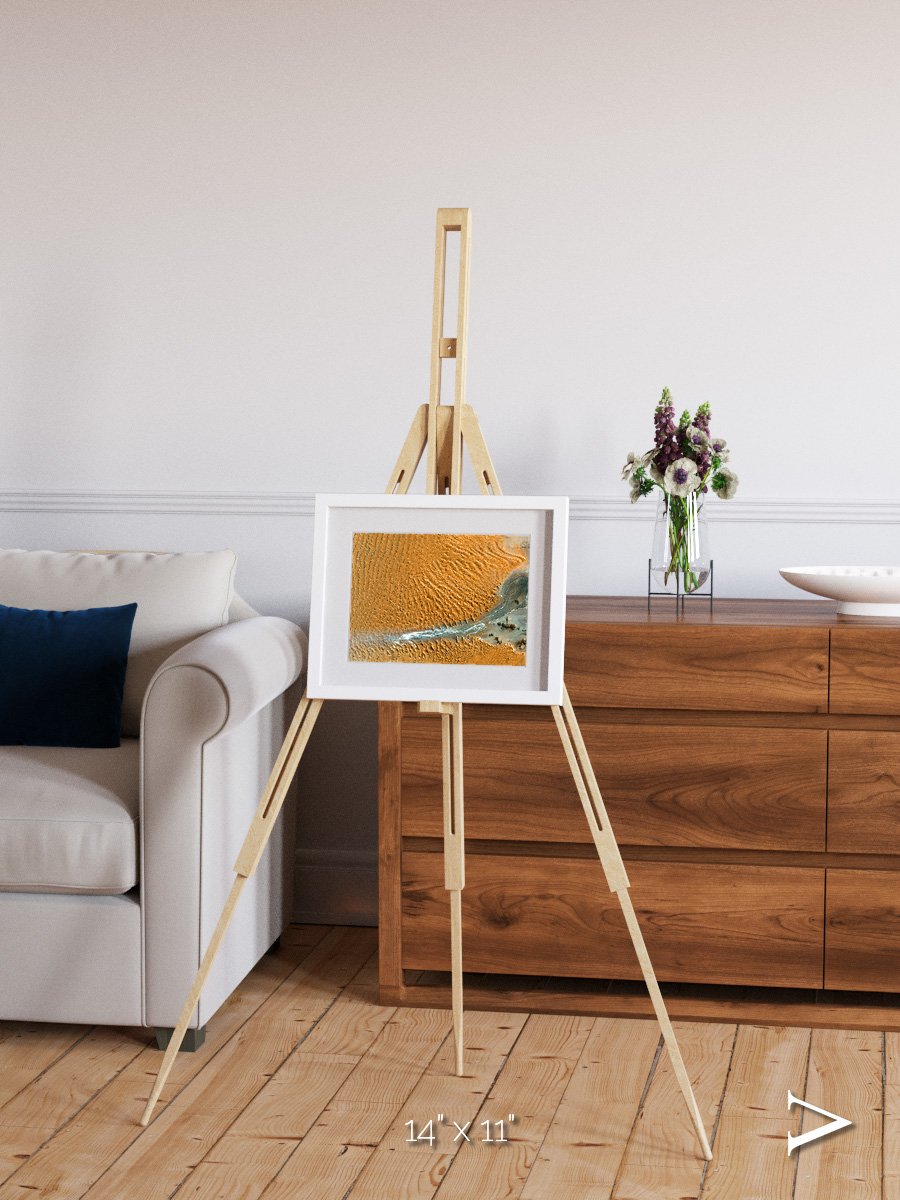 Sands in Motion, Namib Desert Framed & Mounted Print