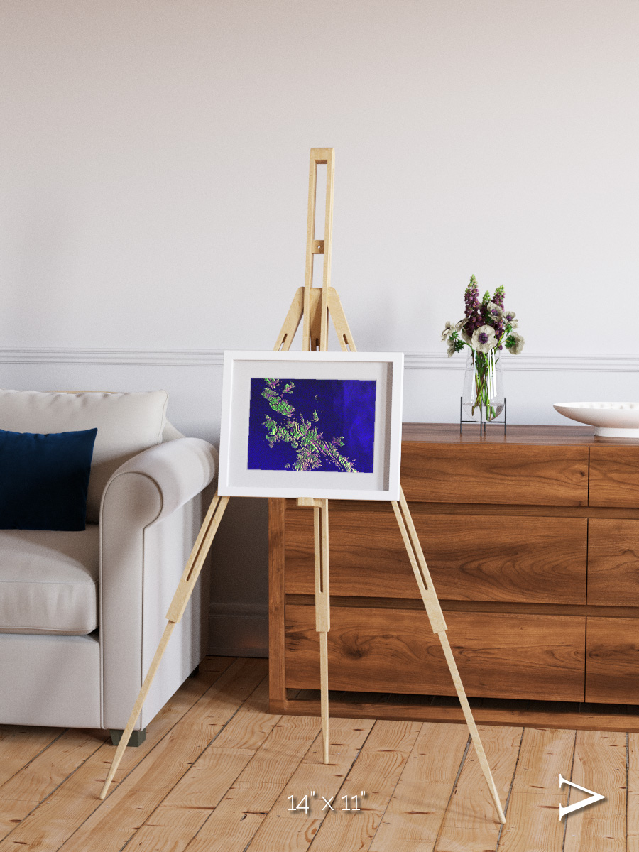 Remote Shores, Shetland Islands Framed & Mounted Print