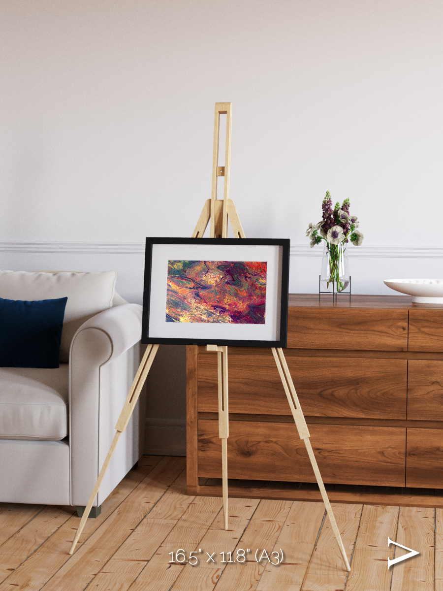 Rock and Ore, Hamersley Framed & Mounted Print
