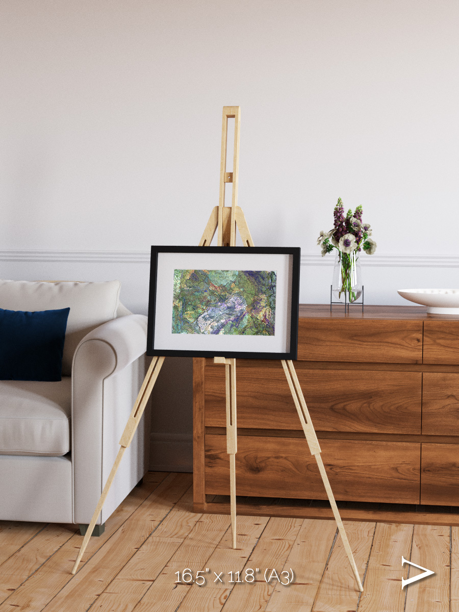 Sands in Motion, Great Sandy Desert Framed & Mounted Print