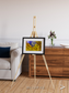 Saline Patterns, Lake Disappointment Framed & Mounted Print