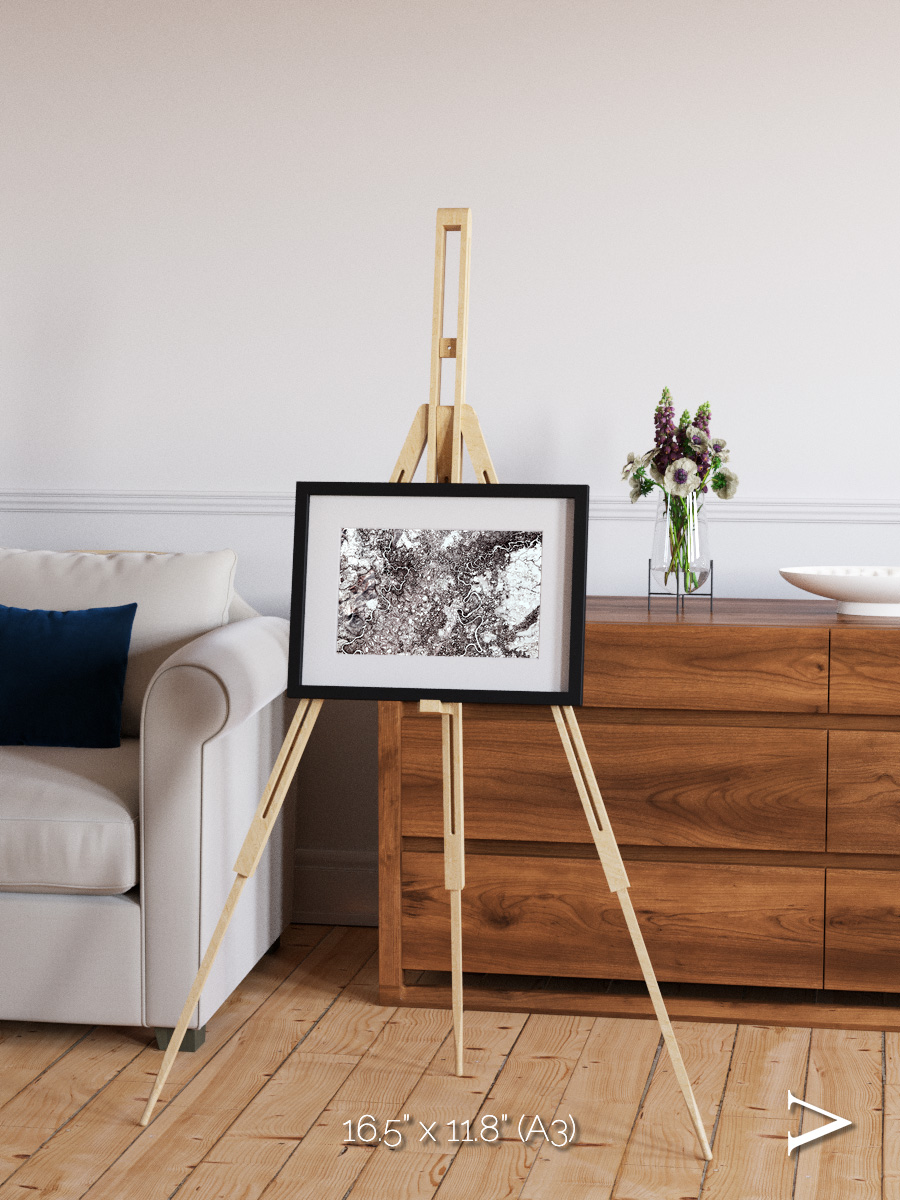 River Threads, Mayn River Framed & Mounted Print