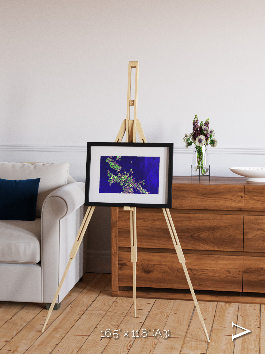 Remote Shores, Shetland Islands Framed & Mounted Print