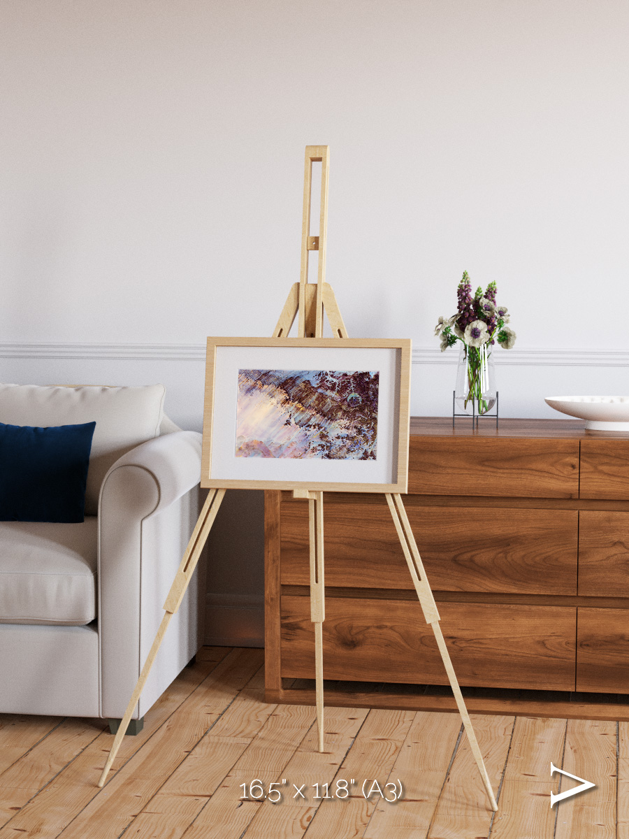 Storm and Stillness, Gweni-Fada Framed & Mounted Print