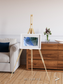 Sunlit Dunes, Alluvial Fan Framed & Mounted Print