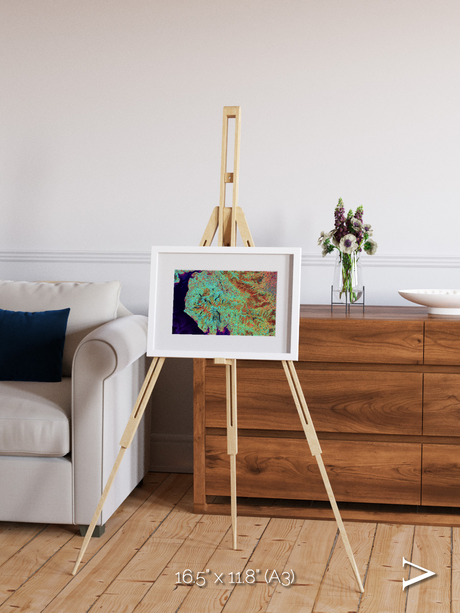 Polar Flow, Lake District Framed & Mounted Print