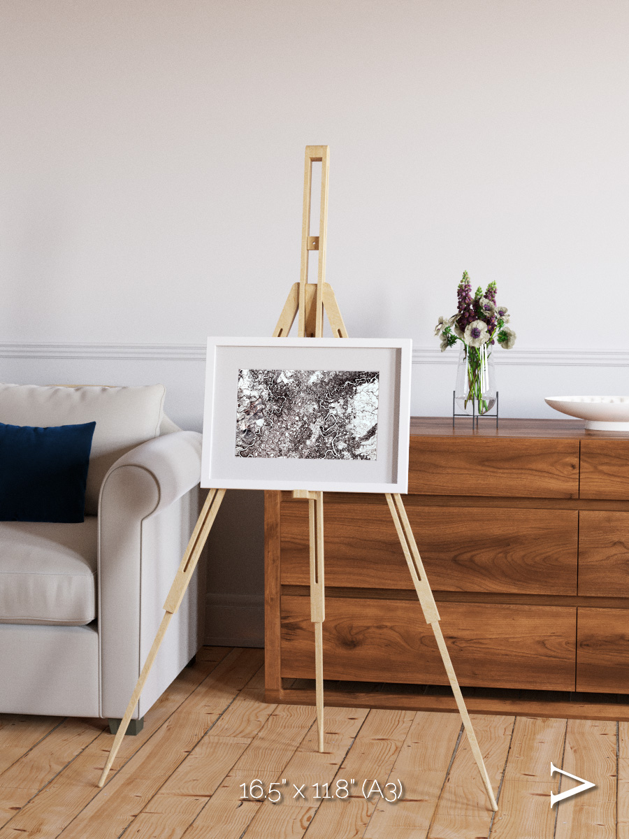River Threads, Mayn River Framed & Mounted Print