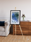 Sunlit Dunes, Alluvial Fan Framed & Mounted Print
