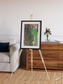 Channel Lines, Barreal Blanco Framed & Mounted Print