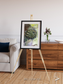 Windwritten Dunes, Brandberg Massif Framed & Mounted Print