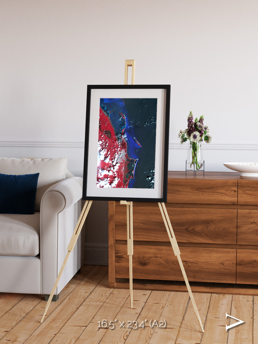 Living Edge, Cancun Framed & Mounted Print