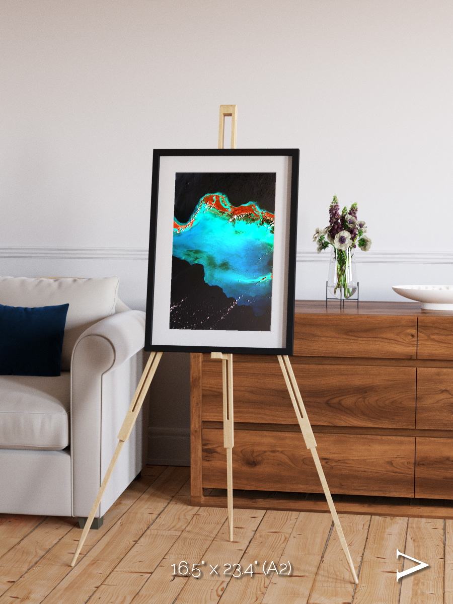 Arctic Outpost, Caribbean Luxury Framed & Mounted Print