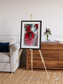 Lava Lines, Colima Volcano Framed & Mounted Print