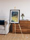 Crimson Veins, Atlas Mountains Framed & Mounted Print