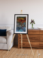 Geometric Fields, Eastern Kazakhstan Framed & Mounted Print