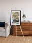 Saline Patterns, Dasht-e Kevir Framed & Mounted Print