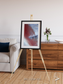 Wind Signatures, Empty Quarter Framed & Mounted Print