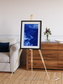 Wind Signatures, Ice Stars Framed & Mounted Print