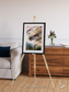 Lava Lines, Impact Framed & Mounted Print