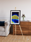 Coastal Fragments, Island Rebound Framed & Mounted Print