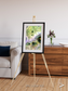 Folded Ridges, Kilimanjaro Framed & Mounted Print