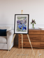 Lake Lines, Lake Carnegie Framed & Mounted Print