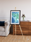 Arid Mosaic, Mississippi River Delta Framed & Mounted Print
